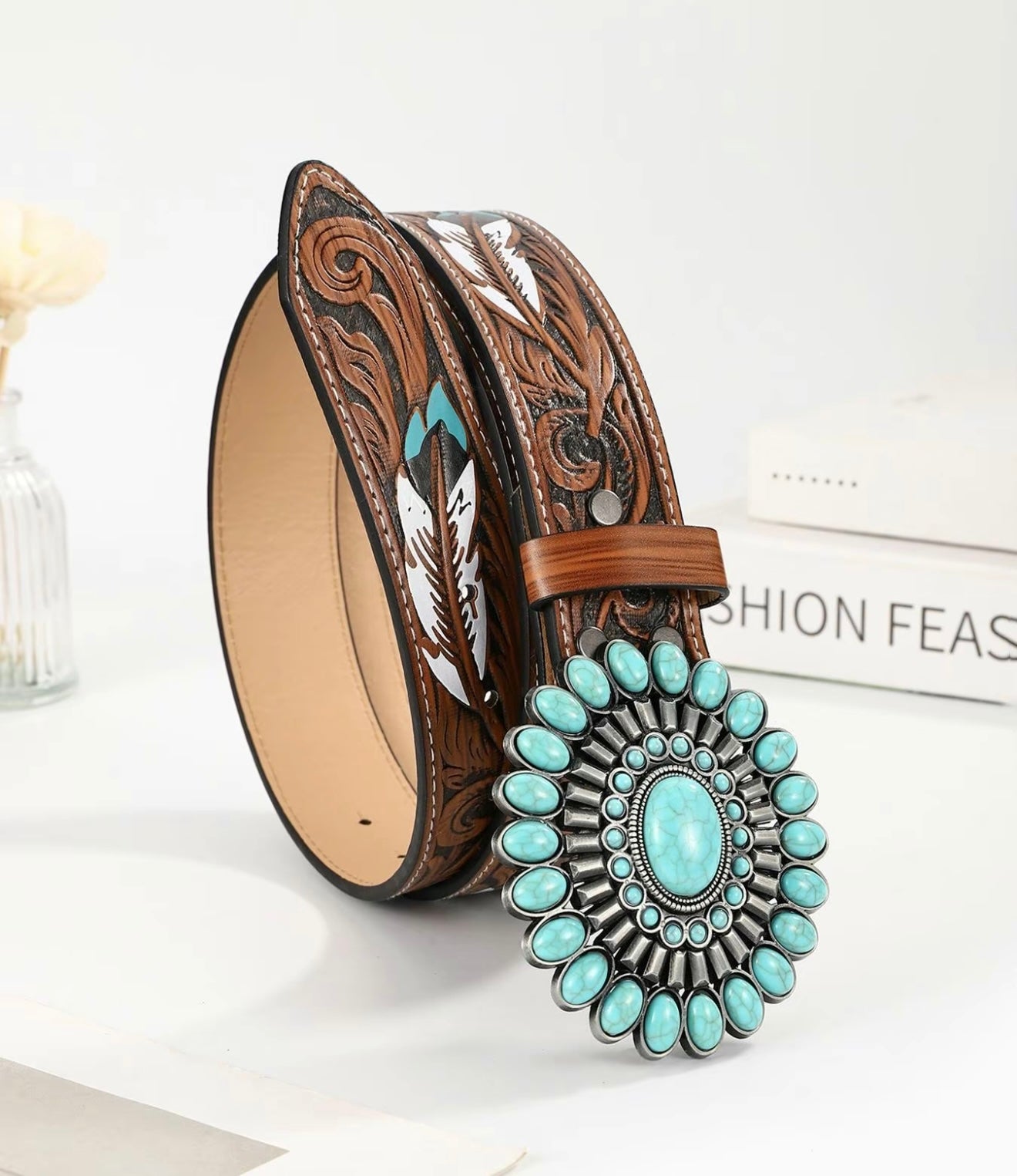 Western Embossed belt