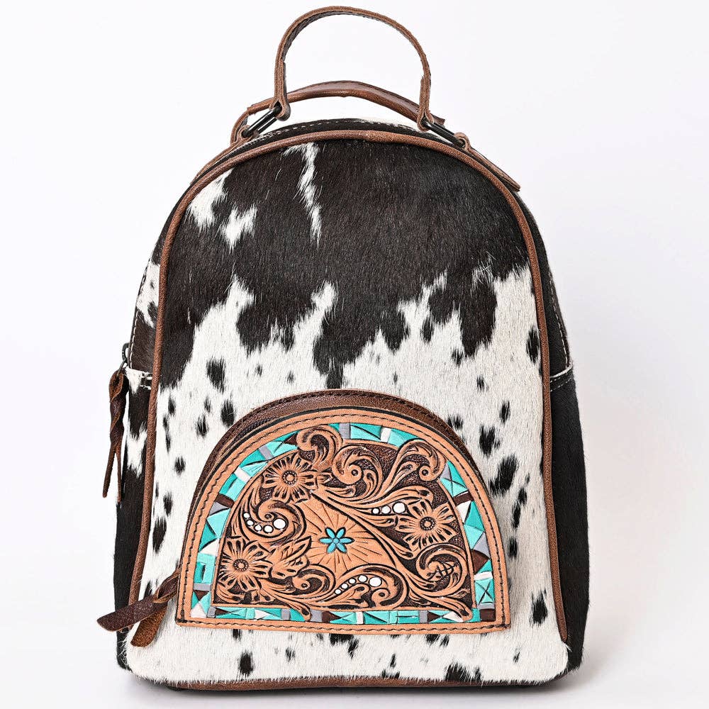 LC-ADBGS156AO Backpack Genuine Western Leather Women Bag
