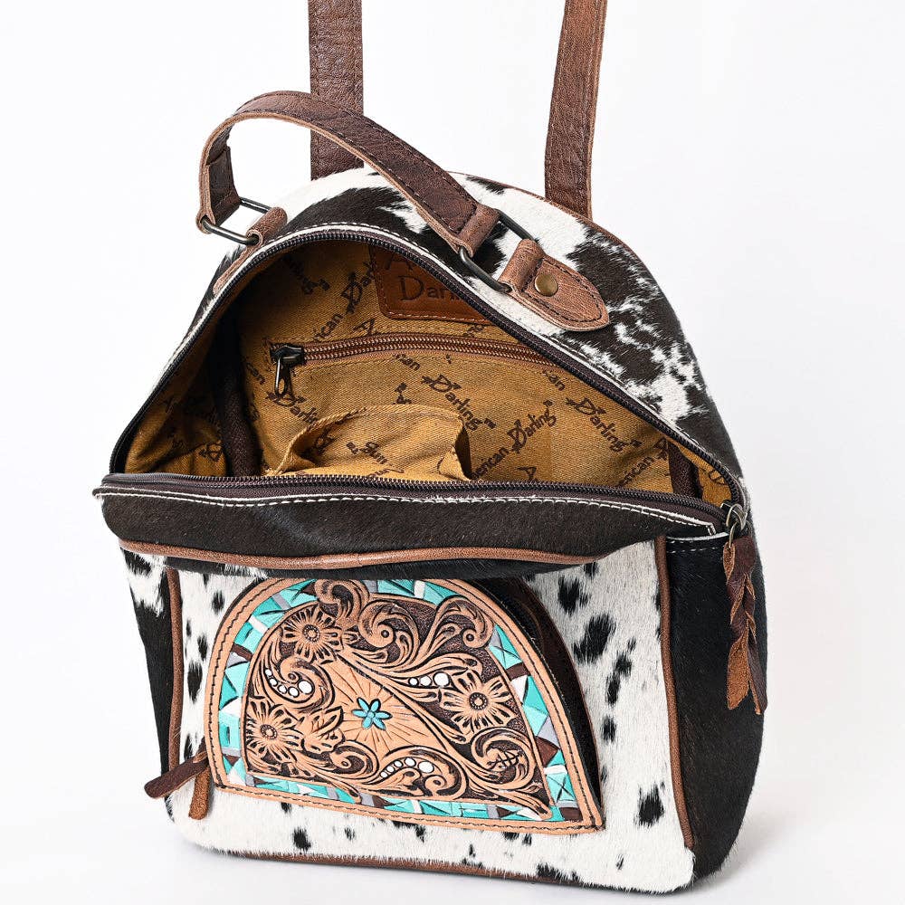 LC-ADBGS156AO Backpack Genuine Western Leather Women Bag
