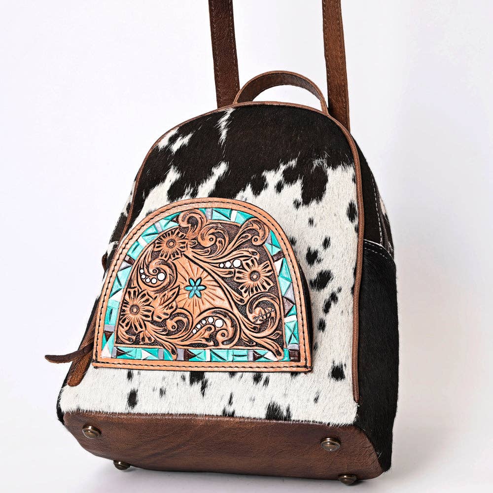 LC-ADBGS156AO Backpack Genuine Western Leather Women Bag