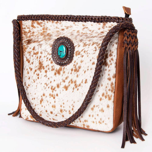 LC-ADBGM318 Tote Hair On Genuine Western Leather Women Bag