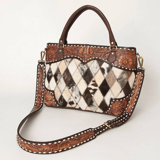 LC-ADBGI141E Tote Hair On Genuine Western Leather Women Bag