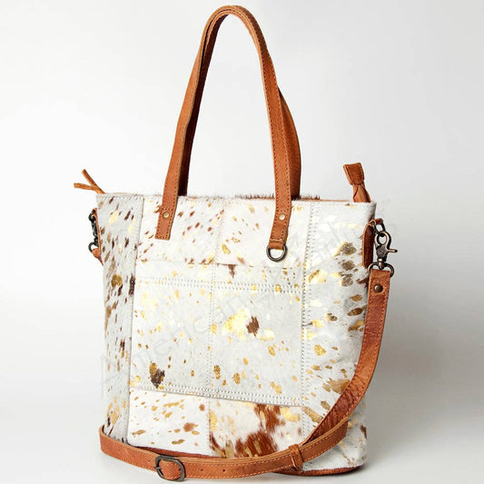LC-ADBG106 Hair-On Cowhide Leather Tote Bag-Western Chic by American Darling